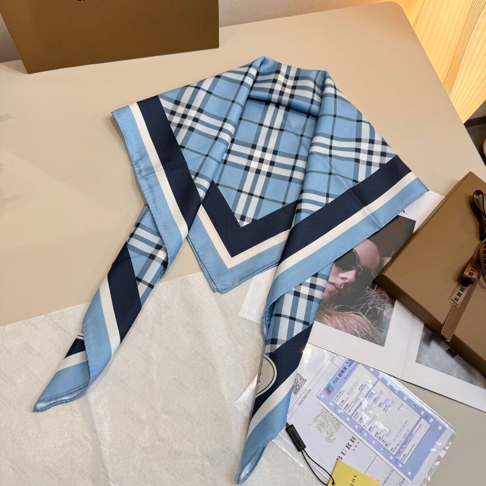 Burberry Silk Scarf - Picture 2 of 8